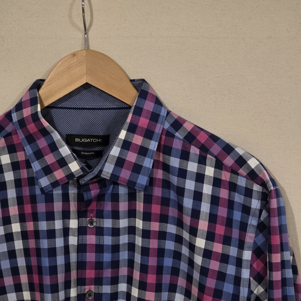 Bugatchi Shaped Fit Button Down L
